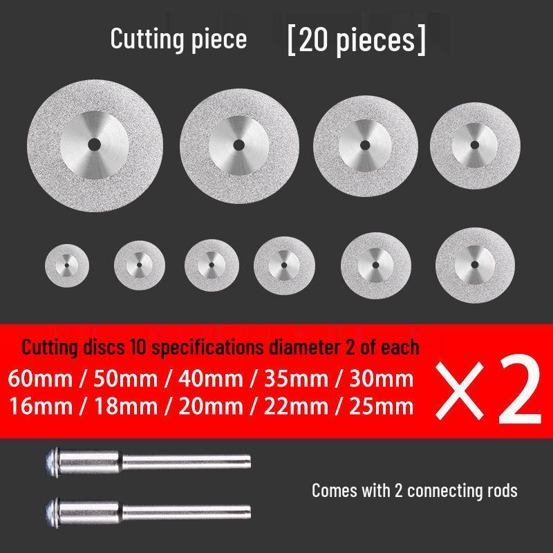 Diamond Blade for Jade, Ceramic, and Glass Cutting - Toothless Saw for Grout Cleaning and Gap Filling with Electric Grinder