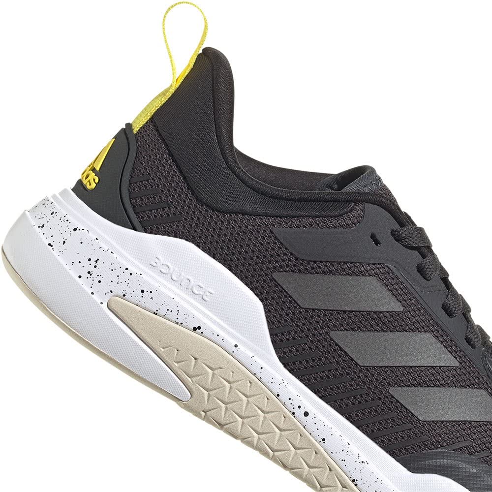 Adidas Trainer V LWO10 Training Yellow Size cm Shoes, Carbon/Iron Metallic/Impact (GW4055), 28.0