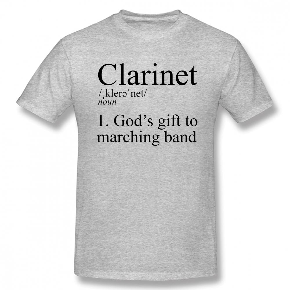 Definition Of Clarinet Marching Band T Shirts Graphic Cotton Streetwear Short Sleeve ONeck Harajuku Hip Hop Tshirt UnisexF