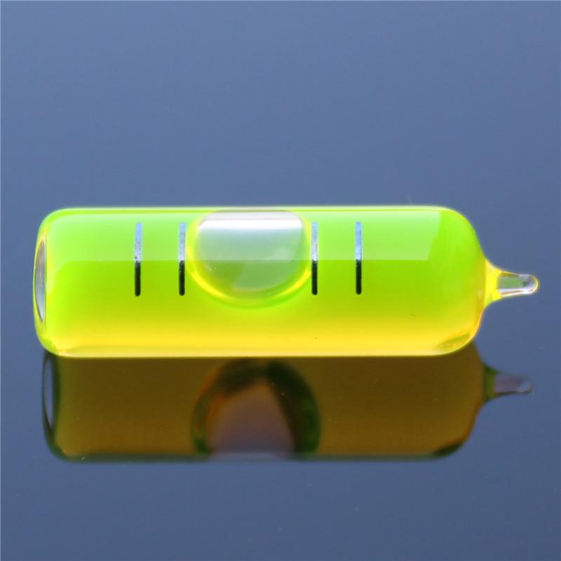 Dimensiune completă Nivel cu bulă orizontală din sticlă lungă de înaltă precizie Bulă tubulară de nivel cu alcool Lichid verde Diametru bulă de nivel 7mm