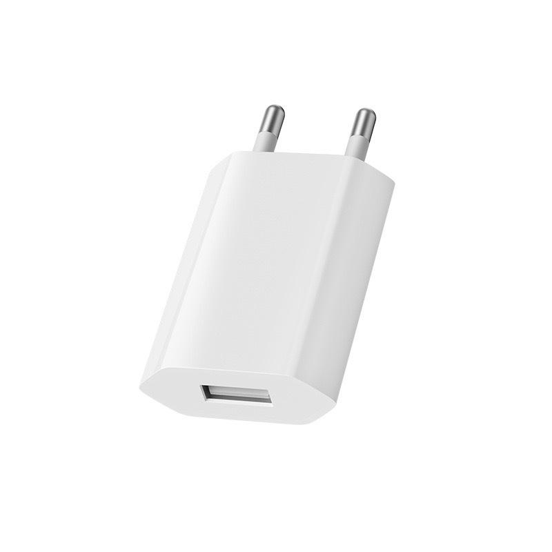 CE Certified 5V1A European Mobile Charger with USB Port for Bluetooth Headsets and Small Appliances
