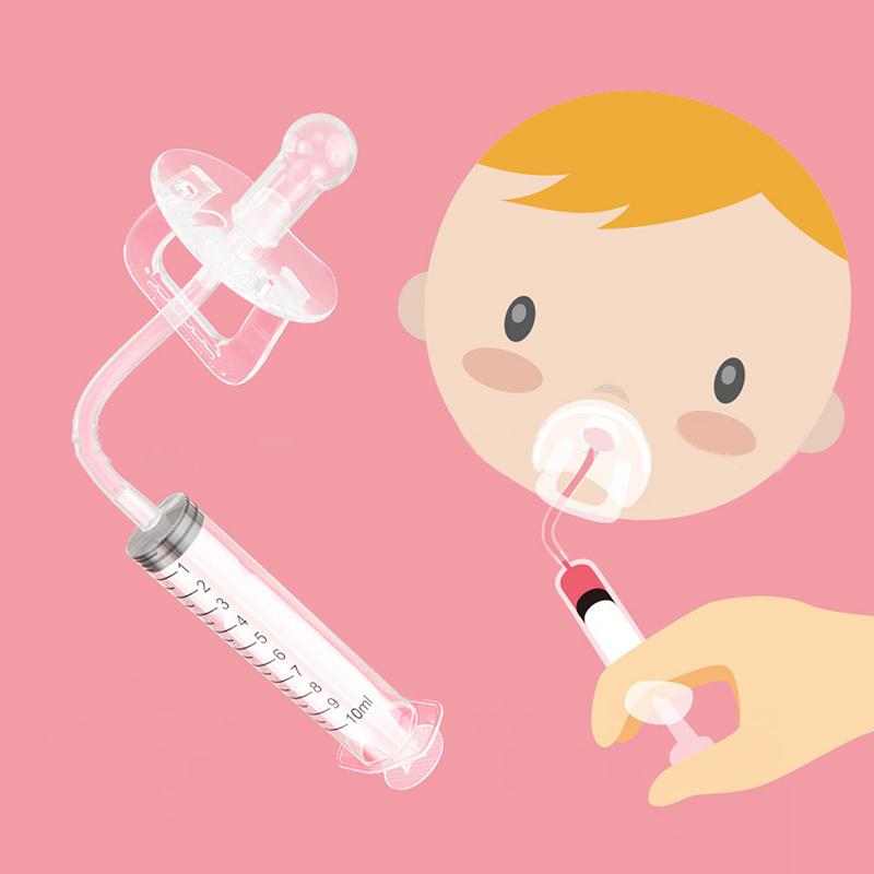 Baby Dropper Dispenser Transparent Pacifier Smart Medicine Dispenser Baby Medicine Feeder Baby Gadgets Baby Feeding
