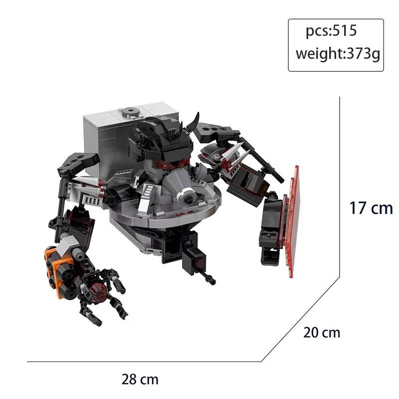 MOC Maze House Toilet Battle Monitor Toilet Legion Gather Summary Boy Mech Puzzle Assembly Building Blocks