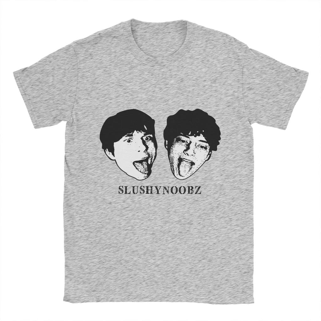 Streetwear T Shirt Summer Slushy Noobz Hip Hop T Shirts Cute Cartoon Cotton Tshirt for Couple Basic Custom Sleeve Top Tees