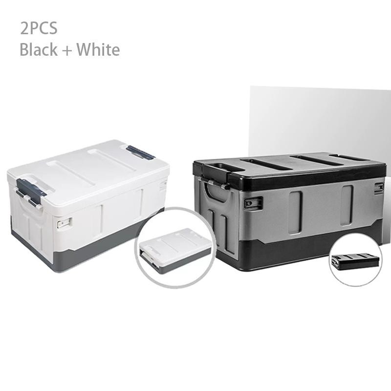 35L Multi-purpose Flat Top Foldable Storage Bin, PP Material, Multi - Purpose for Outdoor/Car/Home, Waterproof Storage Boxes