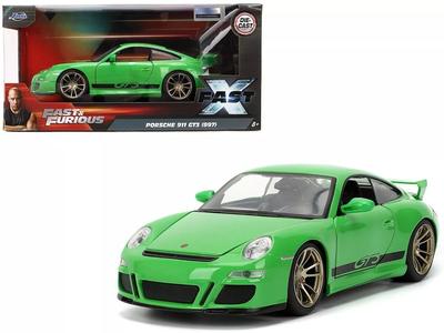 JADA TOYS Fast Furious Porsche 911 GT3 997 Green Jada Fast Furious 34919 1/24 & & [Item]