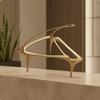 Metal Grand Piano Sculpture Simple Lines for Showroom, Hotel Lobby, Music Lovers