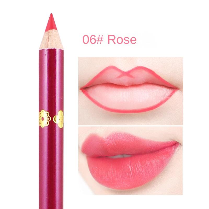 Lipstick Lip Liner 13 Colors Matte Waterproof Not Easy To Fade Non-stick Cup Velvet Lipstick Pen Makeup
