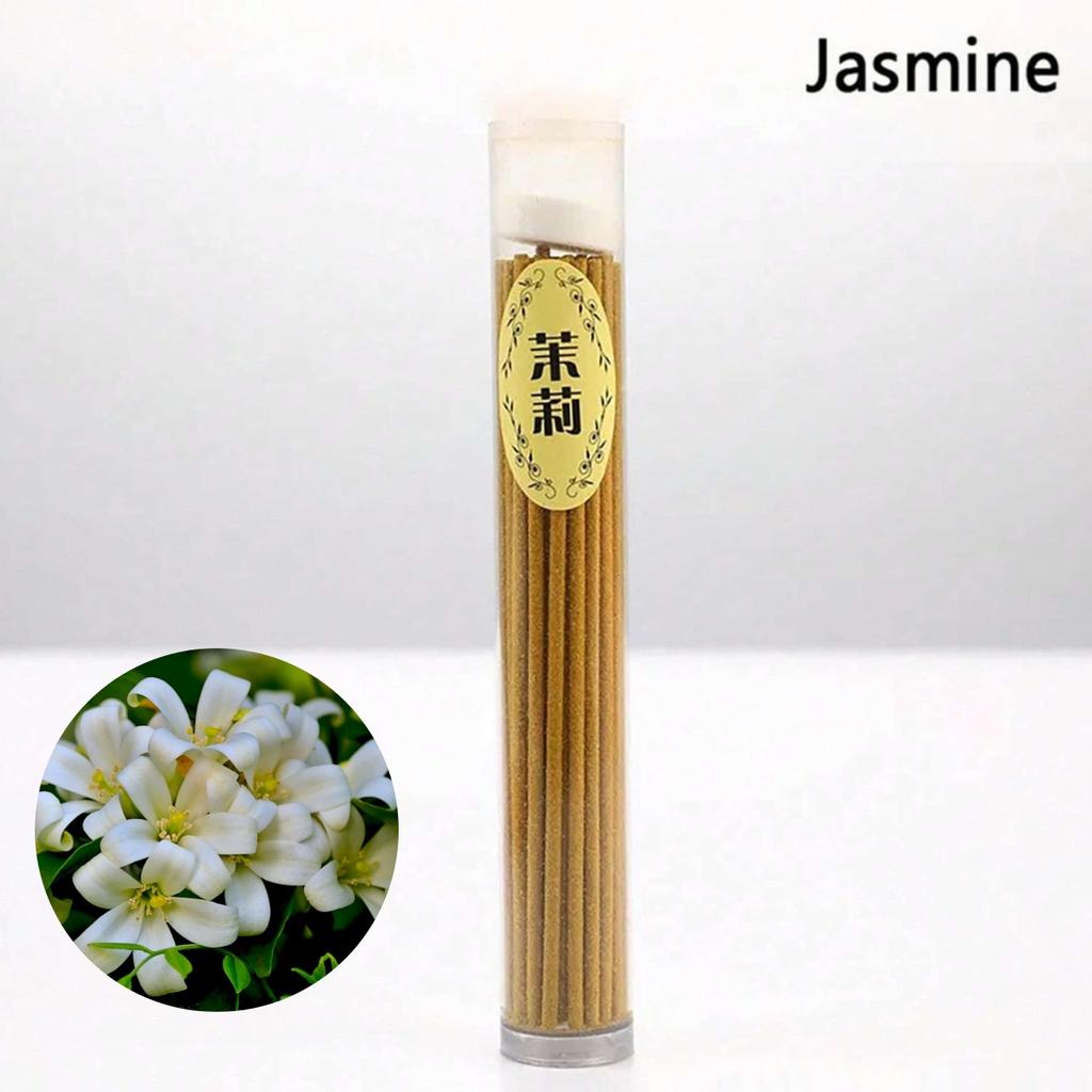 50Pcs/box Natural Incense Sticks Jasmine Lavender Scented Handmade Aromatherapy Sticks Yoga Meditation Air Purification Incenses