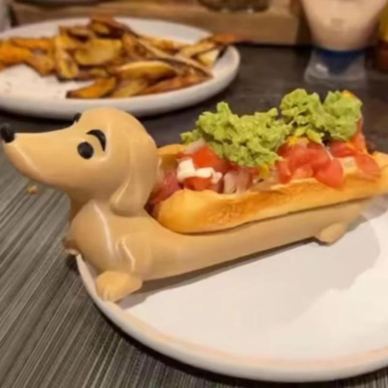 Dachshund Tray Hot Dogs Sushi Serving Tray Candy Dish Dachshund Dinner Plat Cute Shaped Sandwiches Puppy Dinnerplate Home Decor
