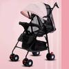 Stroller Ultra Kids Lightweight Foldable Convertible Seat One Button Rotation