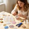 Make Your Own Stress Balls Set, 16 Empty Clear Balls with Soft Additions, Fill Tube and Closures for DIY Play, Group Projects and Event Bags