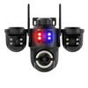 New ICSee Triple-Lens Wireless Outdoor Security Camera