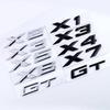 BMW X1-X7 Modified Car 3D Rear Emblem Sticker Letters