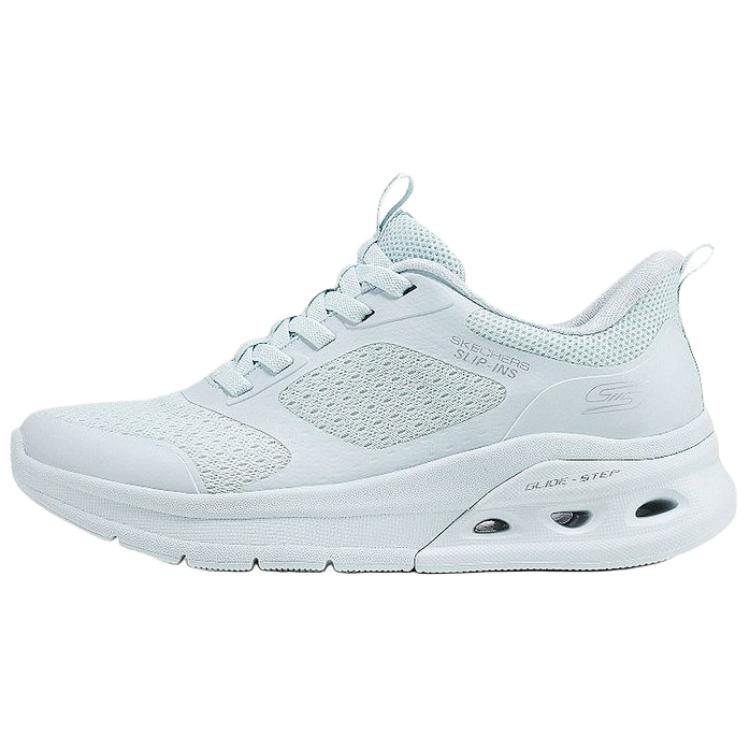 Skechers Bobs Sport Arc Waves 2.0 Универсальные Удобные Низкие Кроссовки для Бега Женские Синий 117626-MNT 38