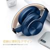 DOQAUS LIFE3 Bluetooth 5.3 Wireless Headphones, 50 Hours of Continuous Playback, 3 EQ Sound Modes, Over-Ear Headphones with Built-in Microphone,