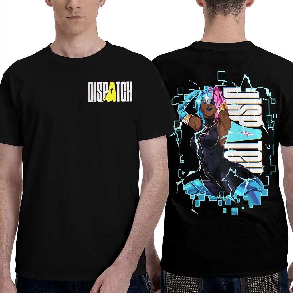 Vintage Dispatch Video Game T-Shirts Men Women's Pure Cotton Tees Shirt Unique Clothing