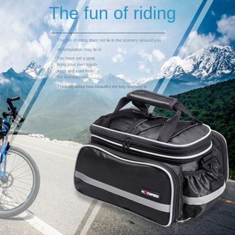 Mountainbike-Heckträgertasche Fahrradtasche Fahrradtasche Lang- und Kurzstrecken-Tragetasche Sichuan-Tibet-Ausrüstung Wasserdichte Aufbewahrungstasche