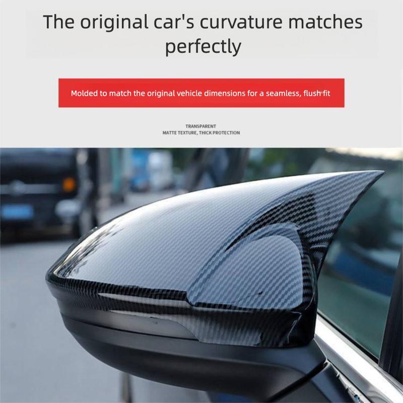 BGC1 Golf 3 4 MK3 MK4 2026 Hot For VW VOLKSWAGEN Car Rearview Side Mirror Cover Horn Wing Cap Exterior Door Rear View Case Trim Stick