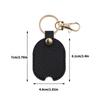 Colorful Key Cover Caps Leather Key Accessories Cuteness Key Holder Fashion Key Chain Present for Women and Girl