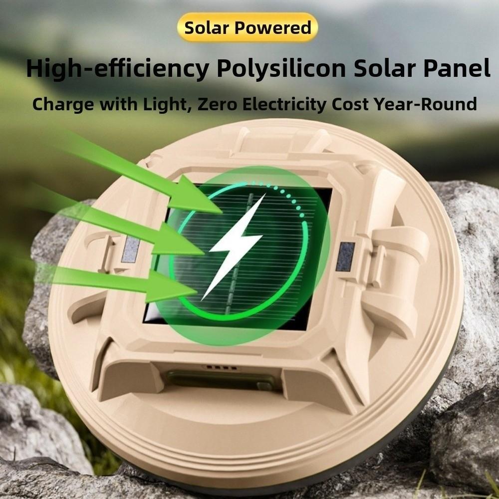 LED Light Source Solar LED Camping Light Hanging Hook Fast charging Hanging Tent Lights Adjustable Brightness