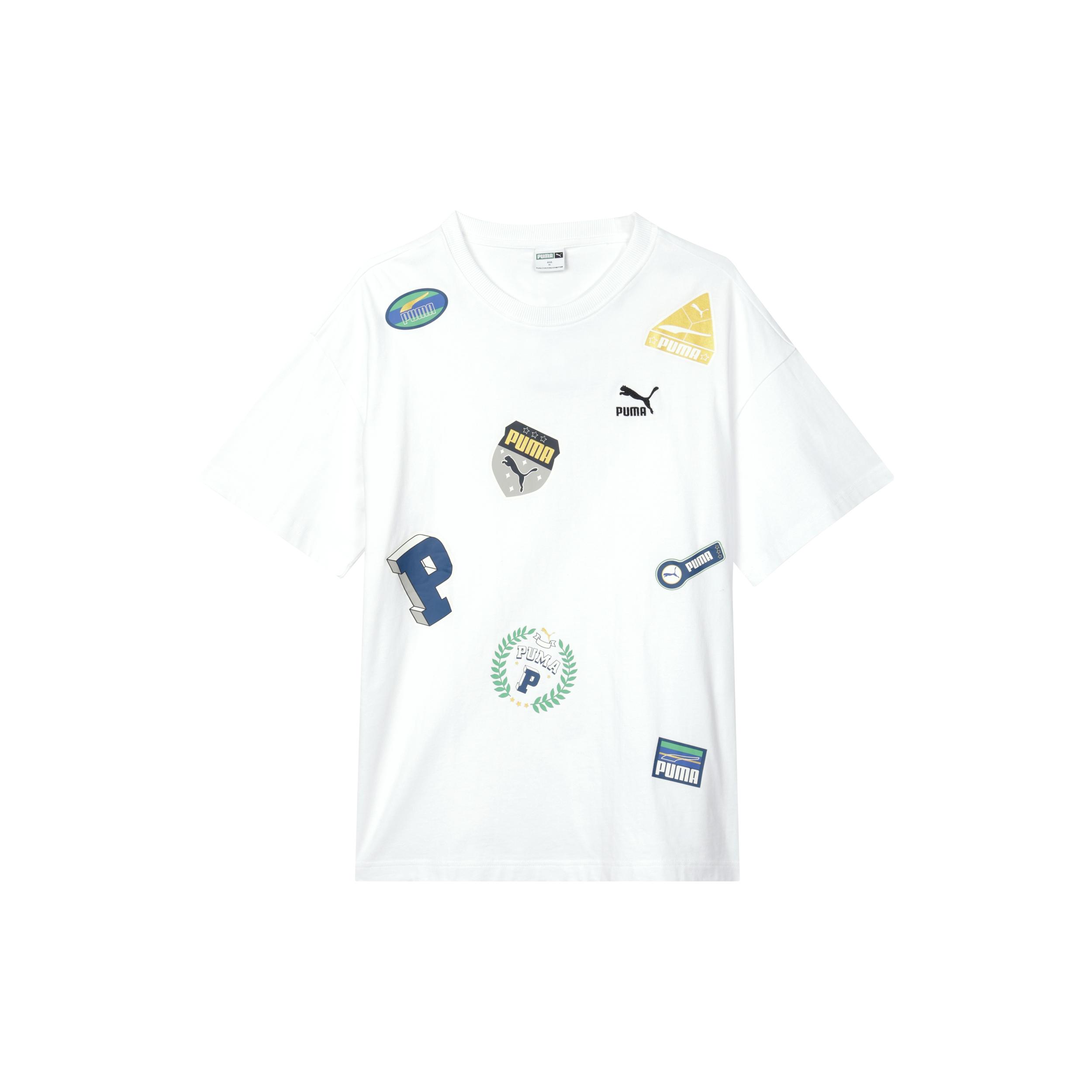 

New PUMA T Shirts Unisex White 623248-02 S