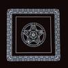 KUROP Tarot Cloth Tarotové ubrusy typy tarotů (4 netkaná textilie)