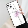 Ballerina Ballet Dance Girl Phone Case For iPhone 11 12 14 Pro Max 13 Mini X XR XS Max 7 8 Plus SE 2020 Soft Back Cover