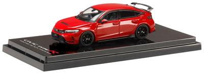 Maßstab Honda CIVIC TYPE R RACING BLACK optionale Teile Rahmen Rot 1/64 (FL5) Verpackung/Original installiert,