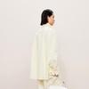 LESS Straight-Fit Cotton Blend Long Sleeve Shirt