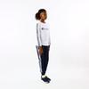Champion Long Sleeve Round Script School Kids' T-Shirt, Neck, Quick-Drying, Logo, Boys, White, CK-ZS405