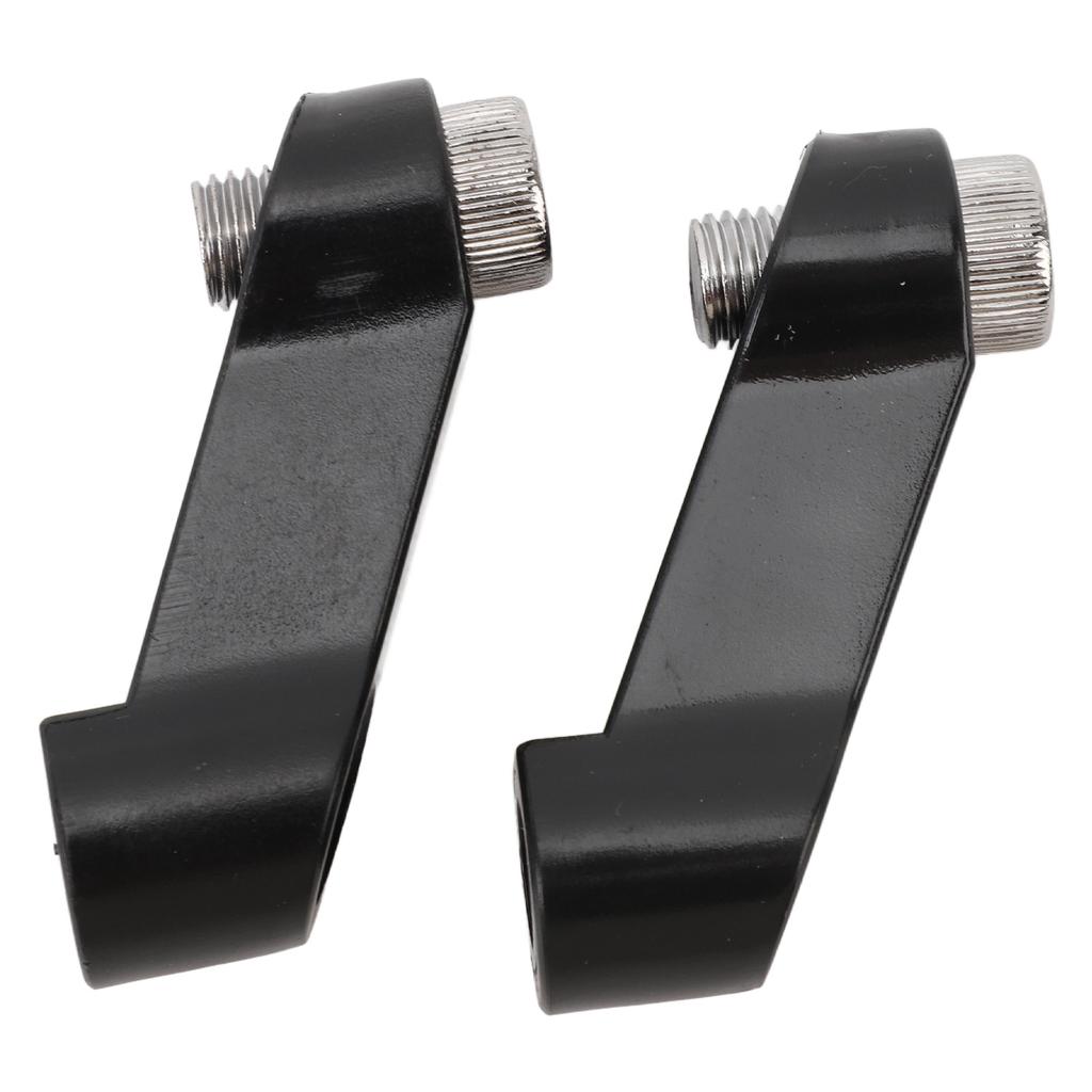 Pair of Motorcycle Mirror Mount Riser M10x1.25 RH LH Rearview Side Mirror Extender Adapter