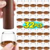 1/32PCS Silicone Chair Leg Cover Floor Protectors Felt Pad Furniture Leg Sliders Caps Reduce Noise Non Slip Table Chair Legs Cap