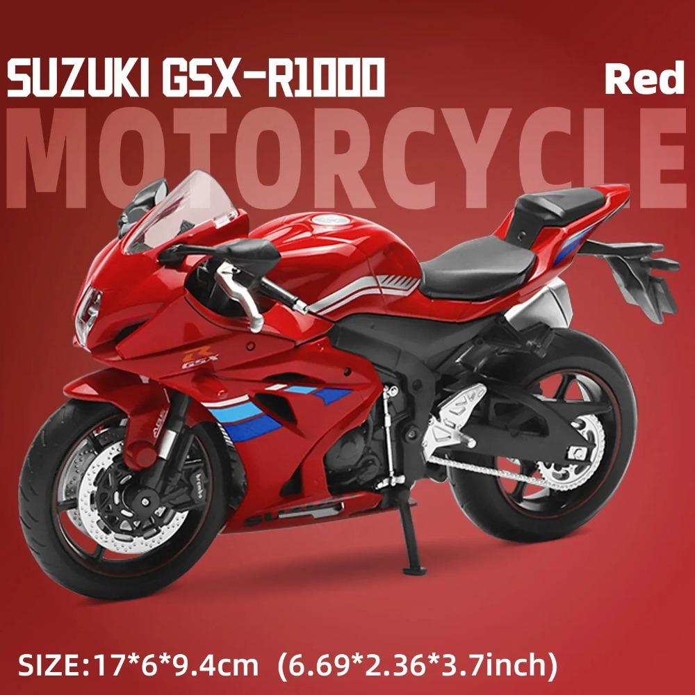CCA 1:12 Scal SUZUKI GSX1000 Diecast Motorcycle Model - Realistic Design, Ideal for Bike Enthusiasts, Perfect Gift for All Ages