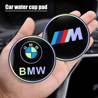 2 buc Suporturi Pad pentru Pahar de Apă Auto Antiderapant Logo Laser Covoraș Pentru F12 F13 G11 G12 G08 E89 E86 F26 F16 F40 G30 F10 F20 F46 G14 G07