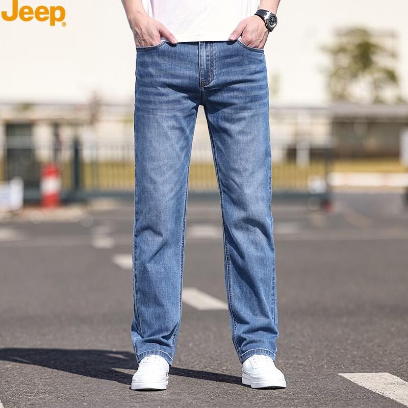 

Мужские прямые джинсы JEEP из эластичного денима 34