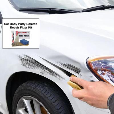 Chit pentru repararea vopselei auto Kit de reparare a așchiilor de vopsea pentru detalii auto cu burete, ștergerea zgârieturilor, instrument de chit, accesorii pentru vehicule