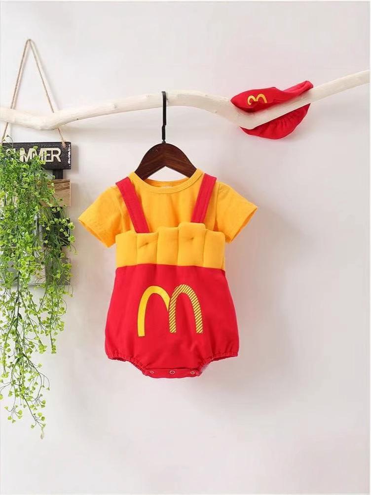 

Детский ромпер-комбинезон с картошкой фри 80 cm