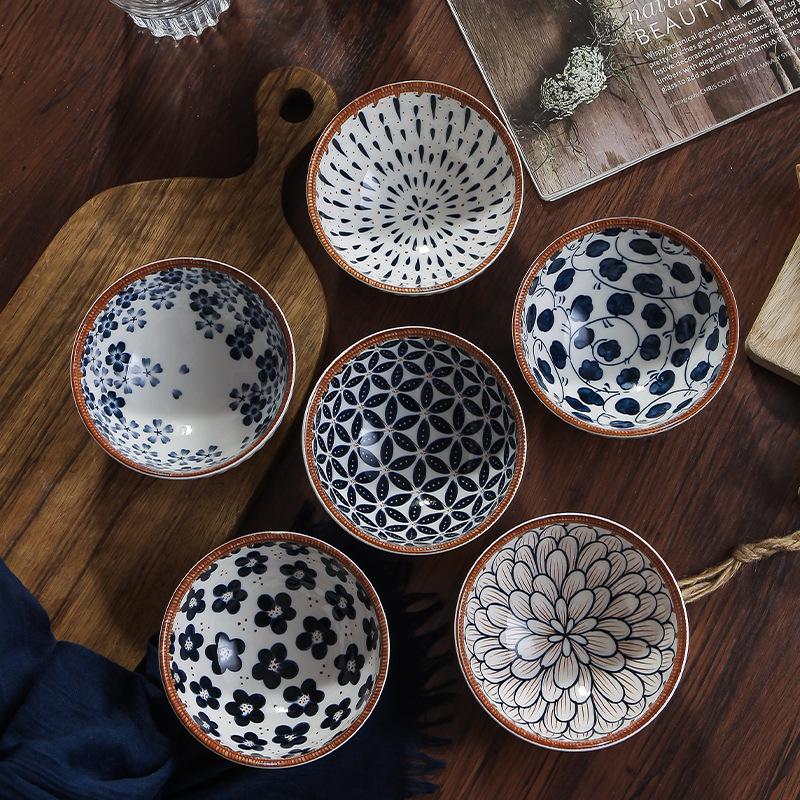 Ceramic Rice Bowl Gift Set - Creative Tableware for Housewarming