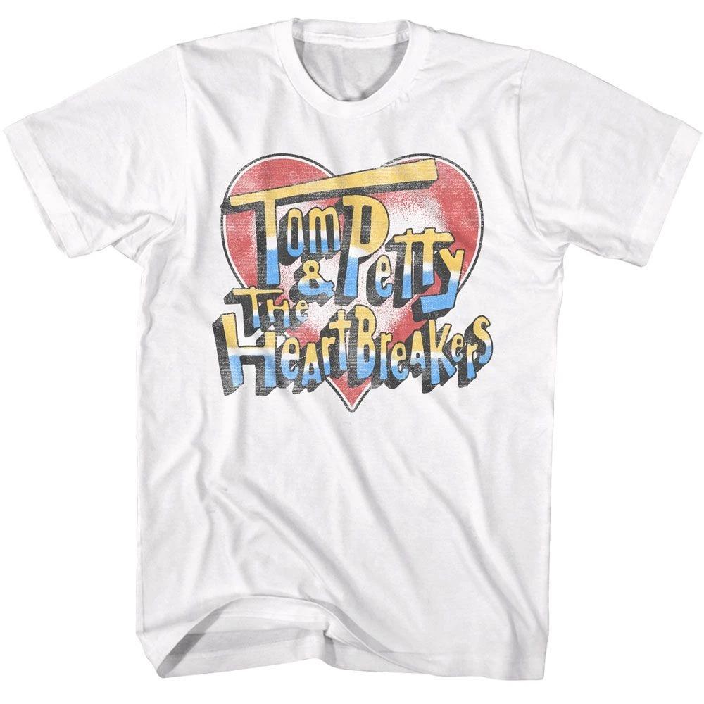 Tom Petty Heart And Logo TShirt S