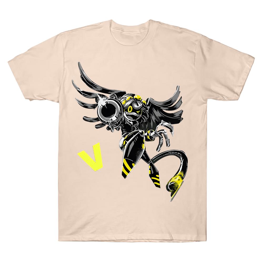 Anime Murder Drones V Trička Dámská Pánská Grunge Retro Trička Vtipná Manga Unisex Vysoce Kvalitní Bavlna Grafický Top Streetwear Ležérní