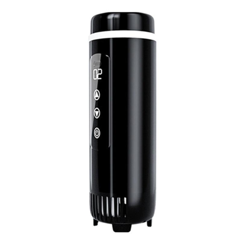 

0-18℃ Portable Mini Vacuum Insulated Cup Portable Refrigerated Cup Coolers LCD Beverage Refrigerator 1