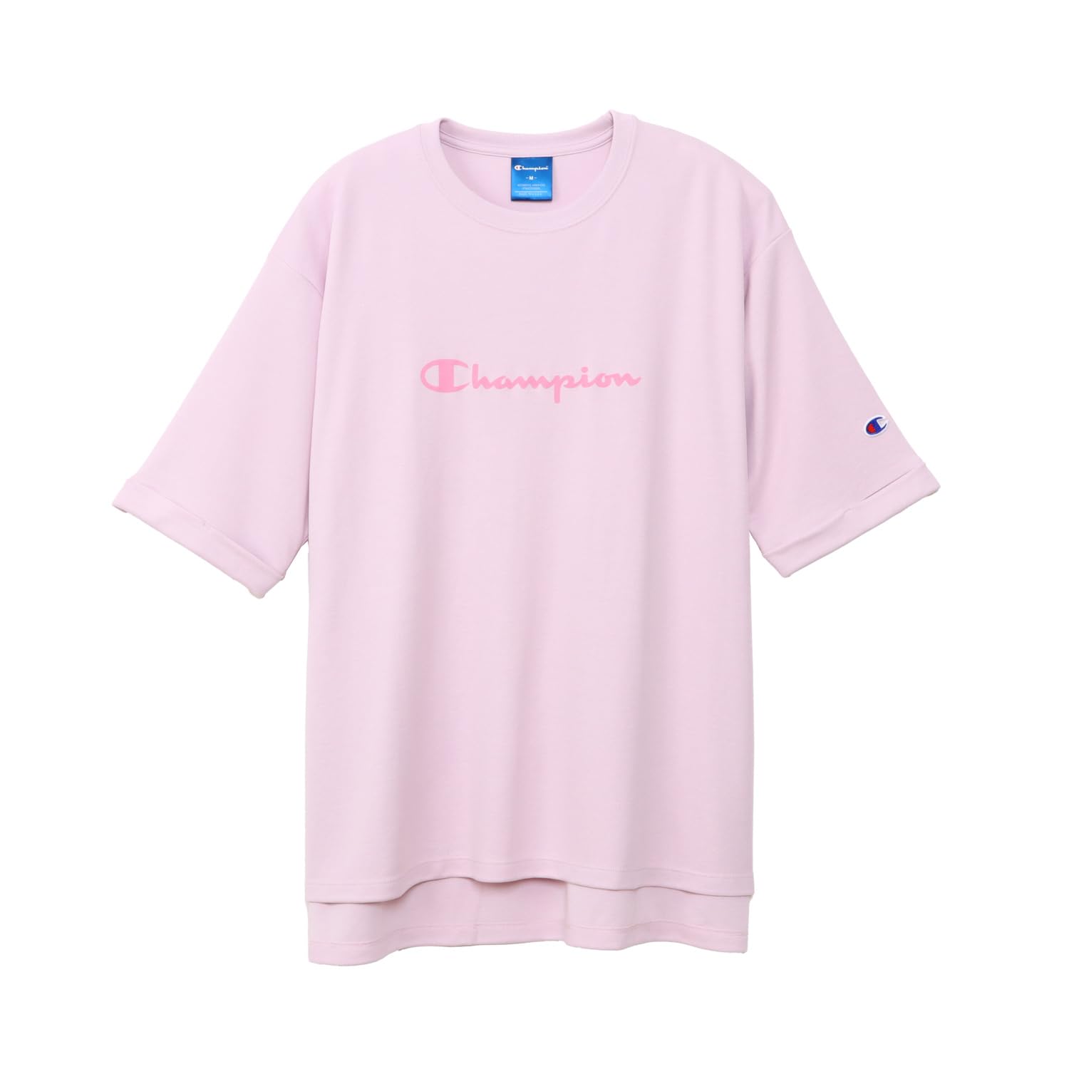 

Champion Sports Cherry Short Round UV Heat Rubber Print Women s T-Shirt, CW-BS309, Pink, Sleeve, Neck, Quick-Drying, Stretch, Protection, Shielding,