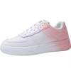 Gradually change color little white shoes girls retro versatile super fire autumn breathable casual platform sports board shoes ins tide