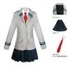 [RinMart] My Hero Academia Stil Ochako Uraraka, Momo Yaoyorozu und Tsuyu Asui Stil Yuei High School Mädchen Schuluniform Cosplay Kostüm (Damen XL)