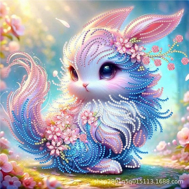 Crystal Special-shaped Bright Diamond, Flash Diamond Painting, Handmade Diamond Sticker, Diamond Sticker DIY Decorative Painting