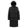 Cattle Goods Foreign Trade Overplus Order Long over-the-Knee Men's Windproof Down Jacket Foreign Trade Export Cattle Goods White Duck Down Outerwear