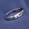 Anello anime Dr.Stone Ishigami Senkuu Cosplay Unisex Anello regolabile apribile Gioielli Accessori Regali