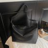 Solid Color Commuter Large Capacity Shoulder Bag Women's Crossbody Bag Underarm Bag