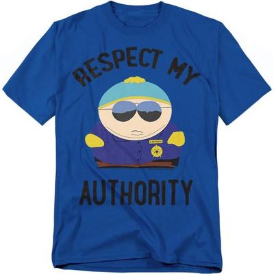 South Park Unisex Adult Respect My Authority T-Shirt